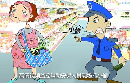 上班時間見周公，監控視頻回放