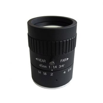 大華   OPT-34C45M-MP   500萬像素3/4英寸45mm定焦鏡頭