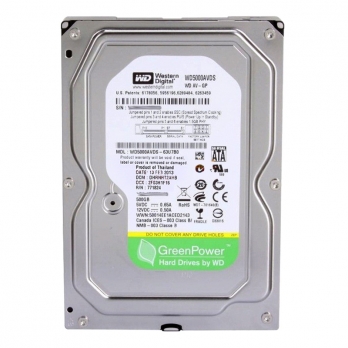 西部數據(WD)AV-GP系列 500G SATA3Gb/s 32M 監(jiān)控級硬盤(WD5000AVDS)
