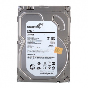 希捷(Seagate) 3TB ST3000VX000 7200轉(zhuǎn)64M SATA 6Gb/秒 監(jiān)控級(jí)硬盤(pán)