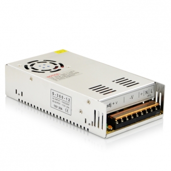 圖威TV-PD360-12 DC12V/30A集成供電網狀開關電源